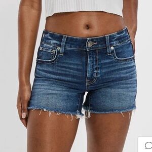 American Eagle Cuttoff Midi Short
